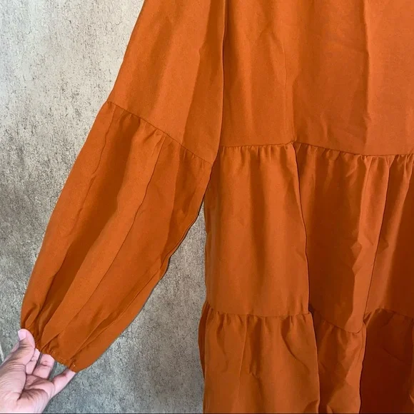 🍁 Amoretu Tunic Flowy Dress XL - Picture 4 of 6